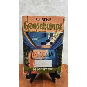 Goosebumps #10 The Ghost Next Door Rare 1st print R.L.‎ Stine Scholastic Good
